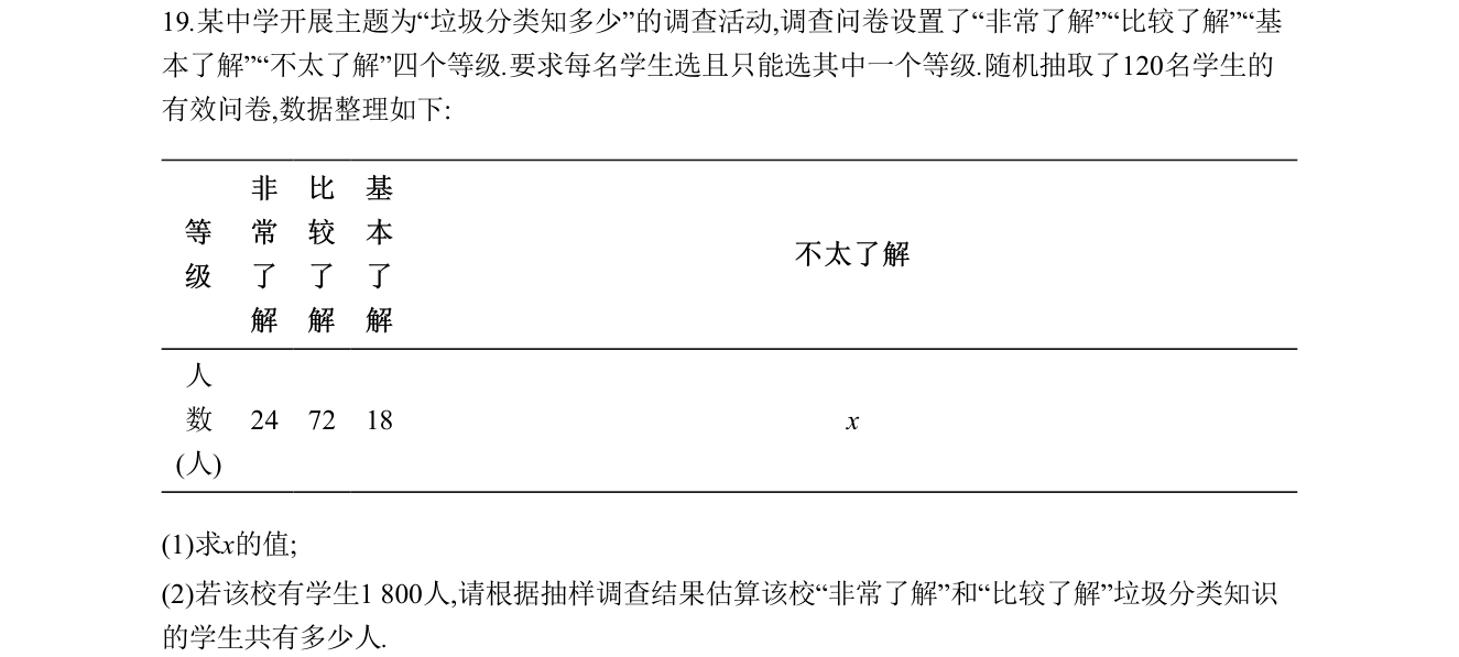 第 19 题原题