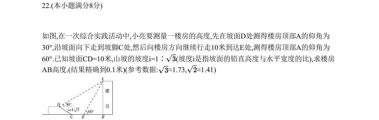 第 22 题原题
