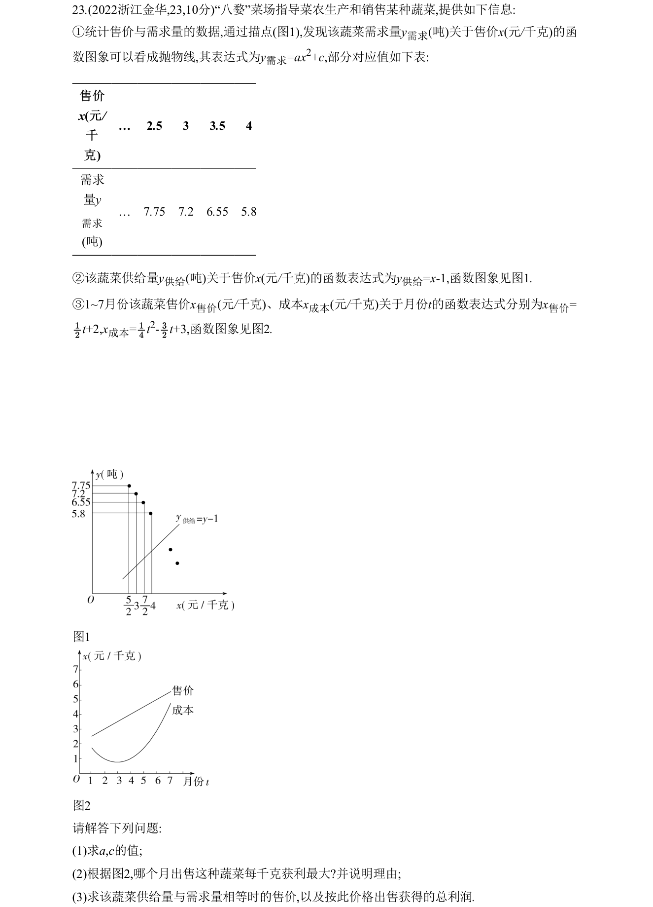第 23 题原题