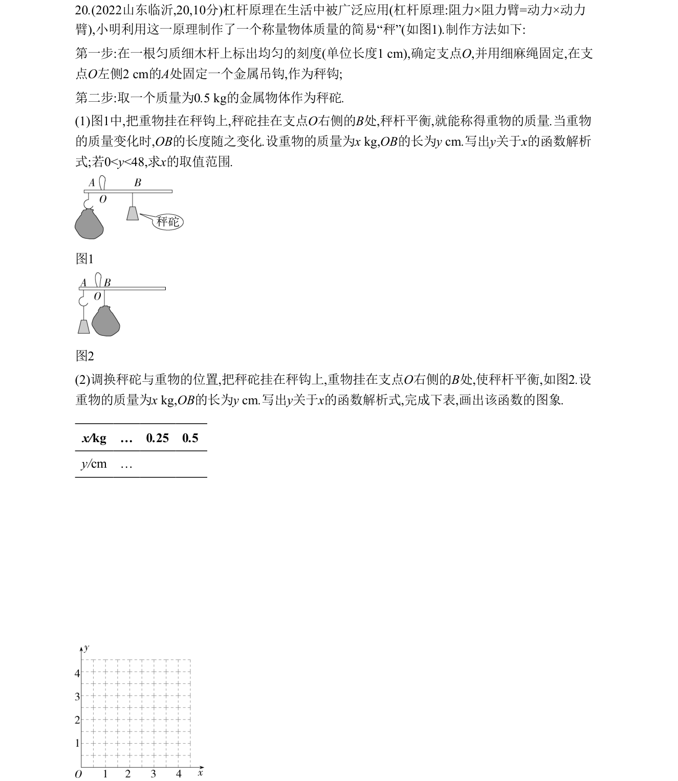 第 20 题原题