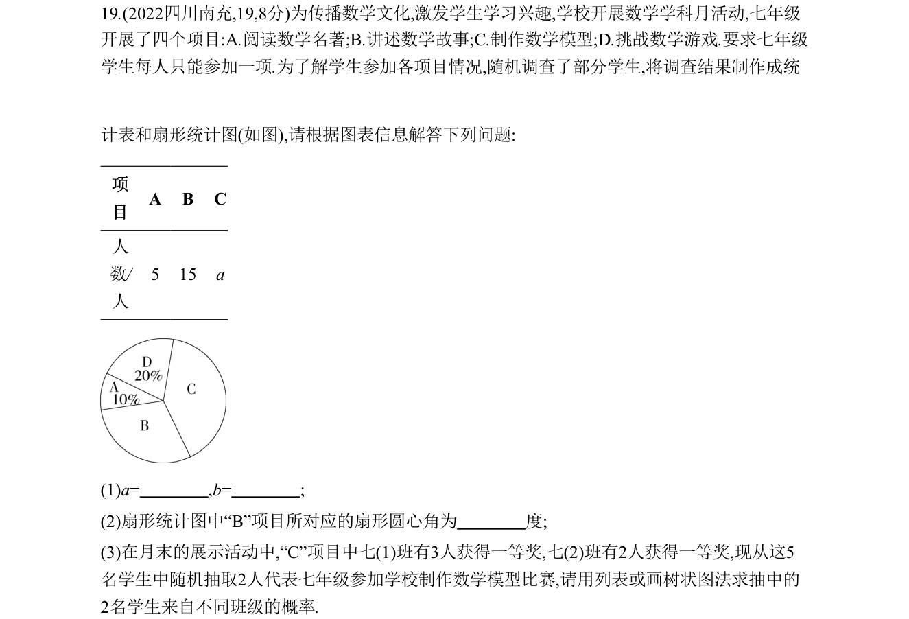 第 19 题原题