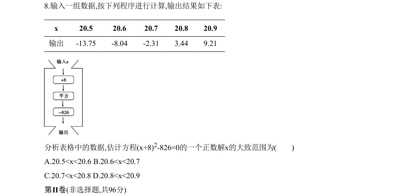 第 8 题原题