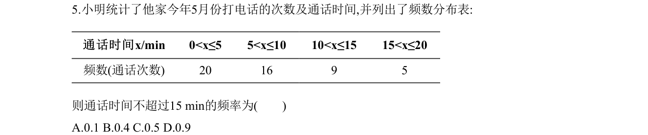 第 5 题原题