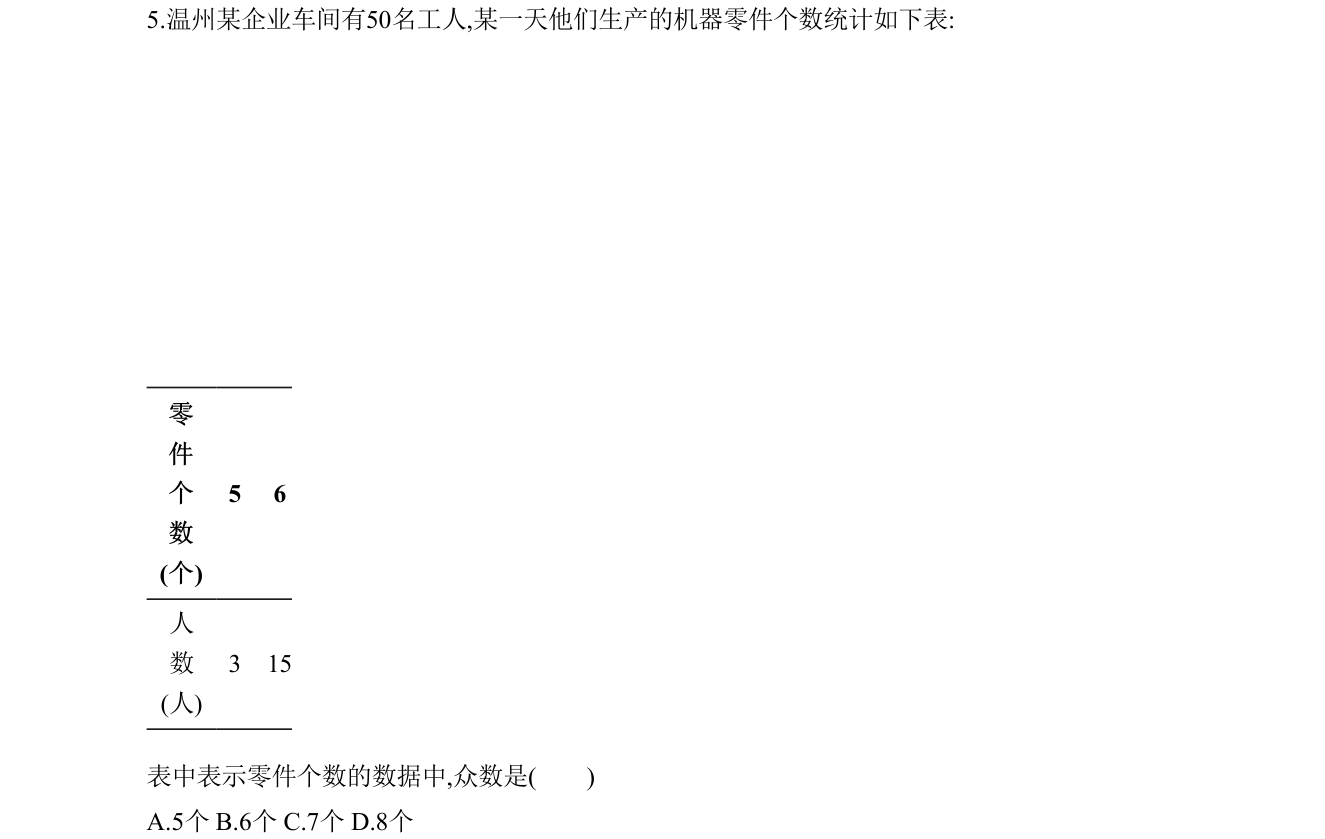 第 5 题原题
