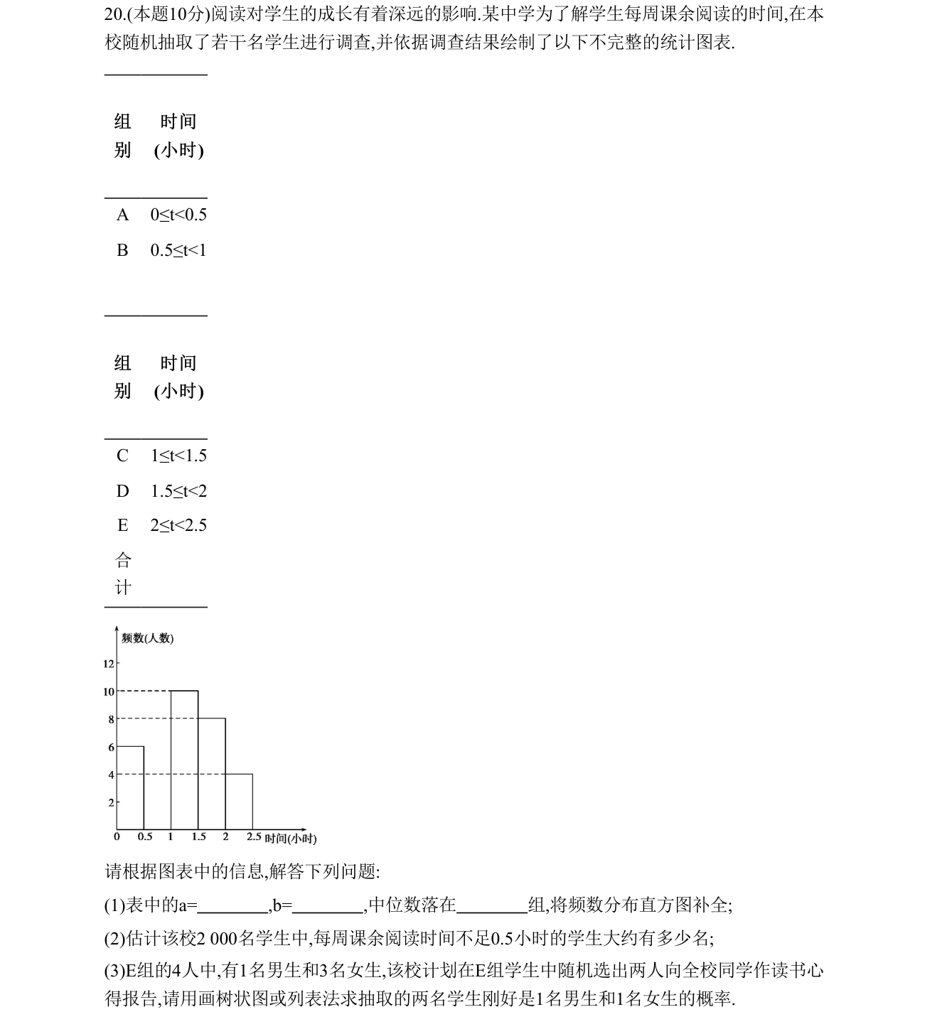 第 20 题原题