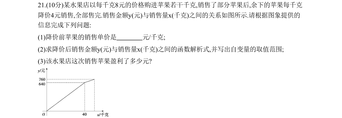第 21 题原题