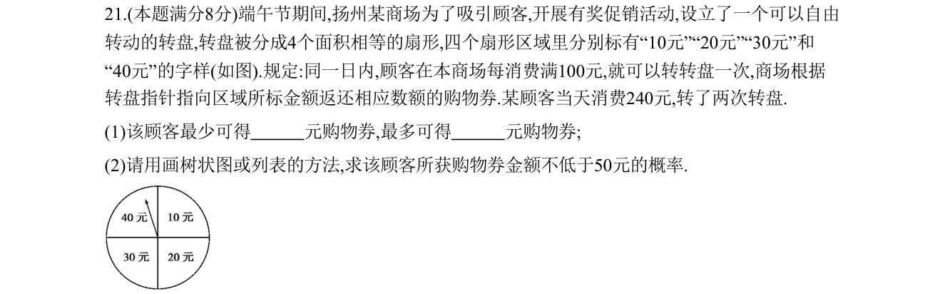 第 21 题原题