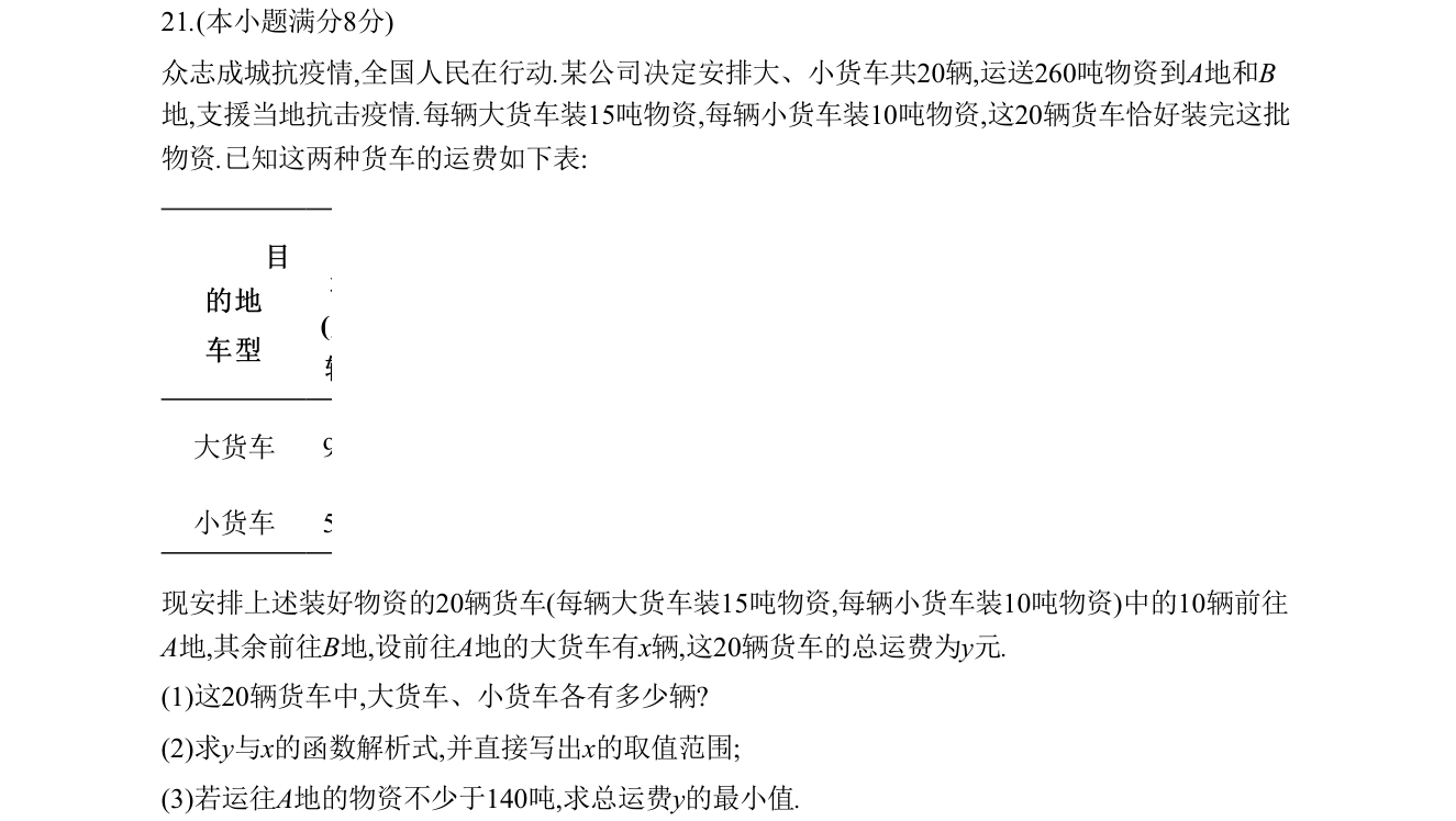 第 21 题原题
