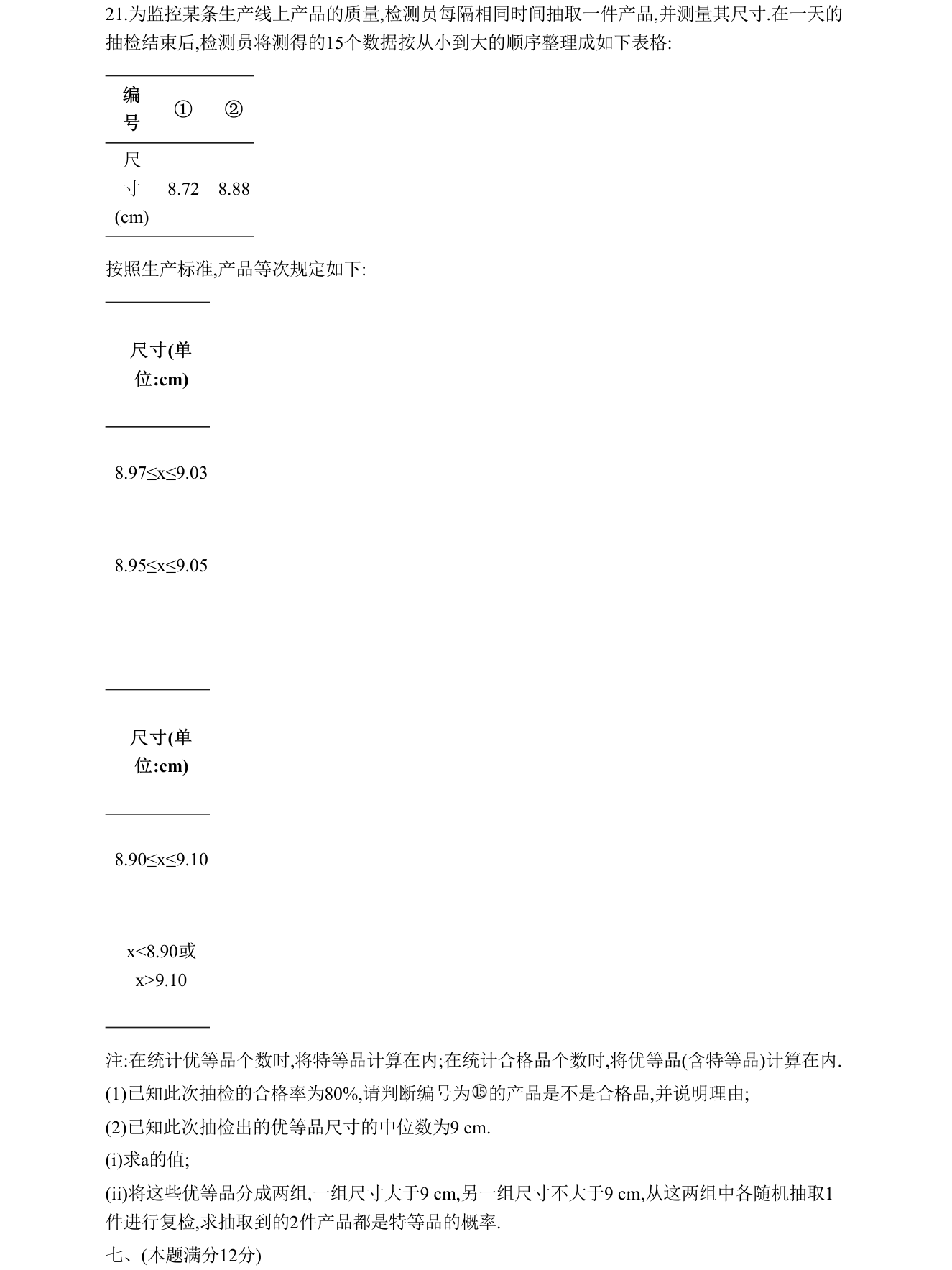 第 21 题原题