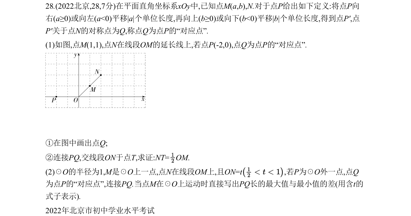 第 28 题原题