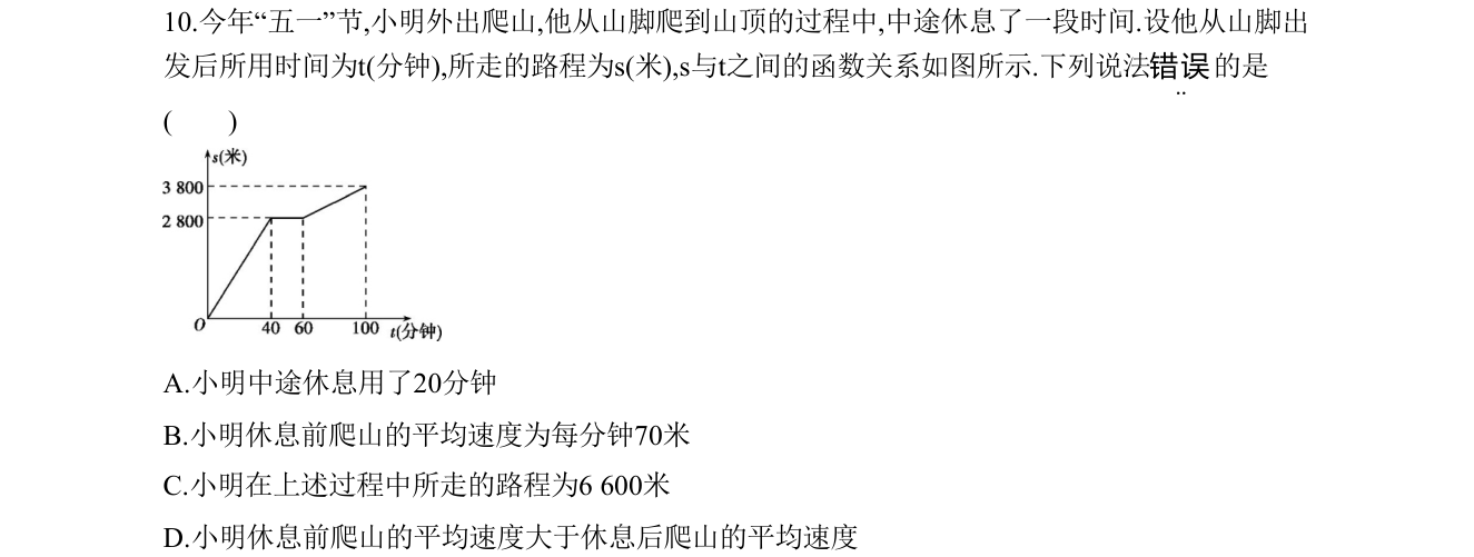 第 10 题原题