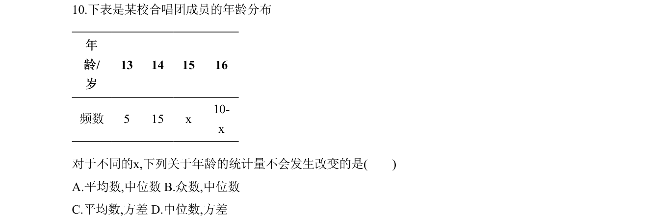 第 10 题原题