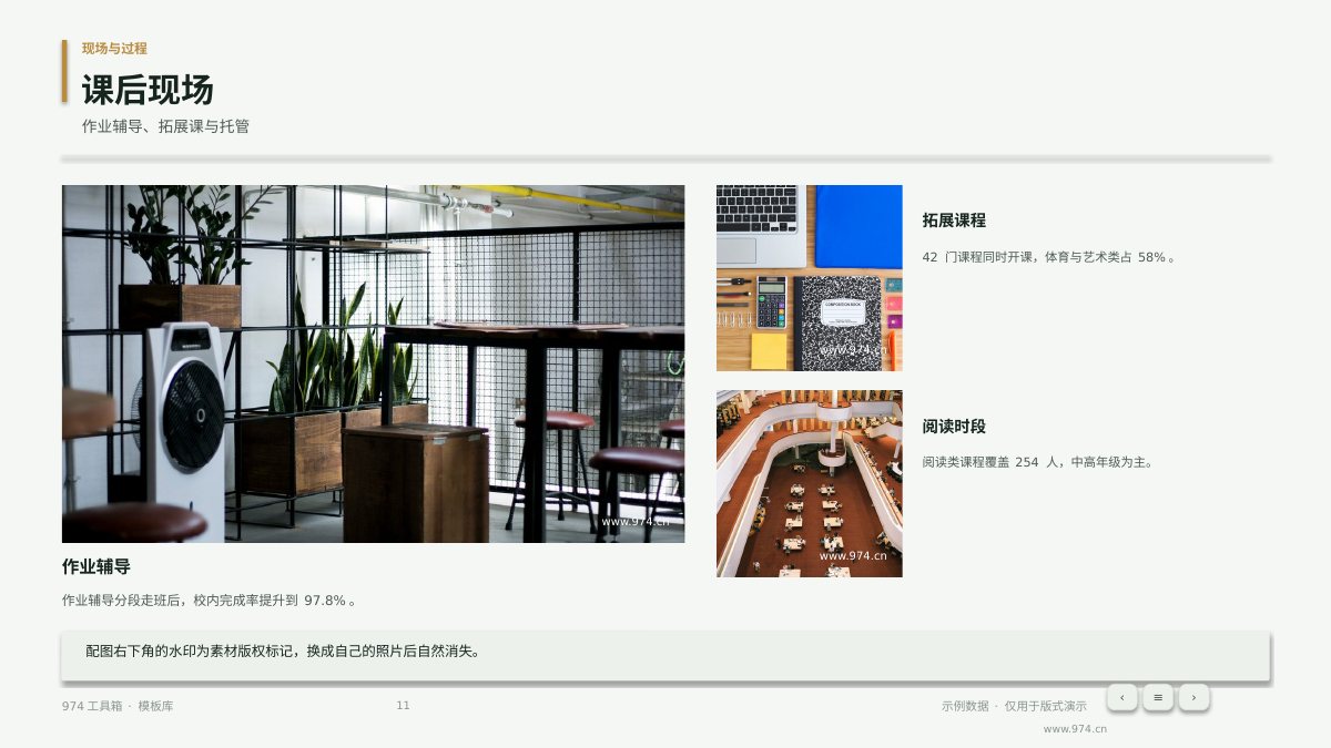 课后服务年度总结 第11页