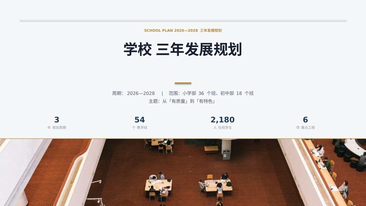 学校三年发展规划 第1页