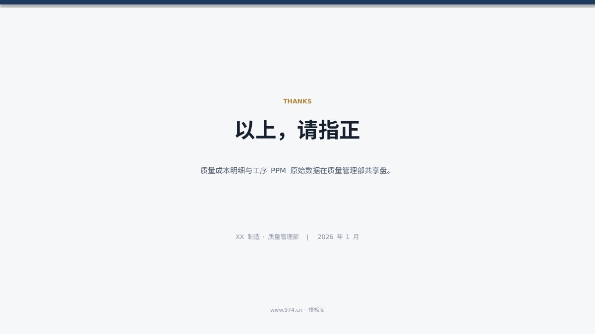 质量成本改善汇报 第12页