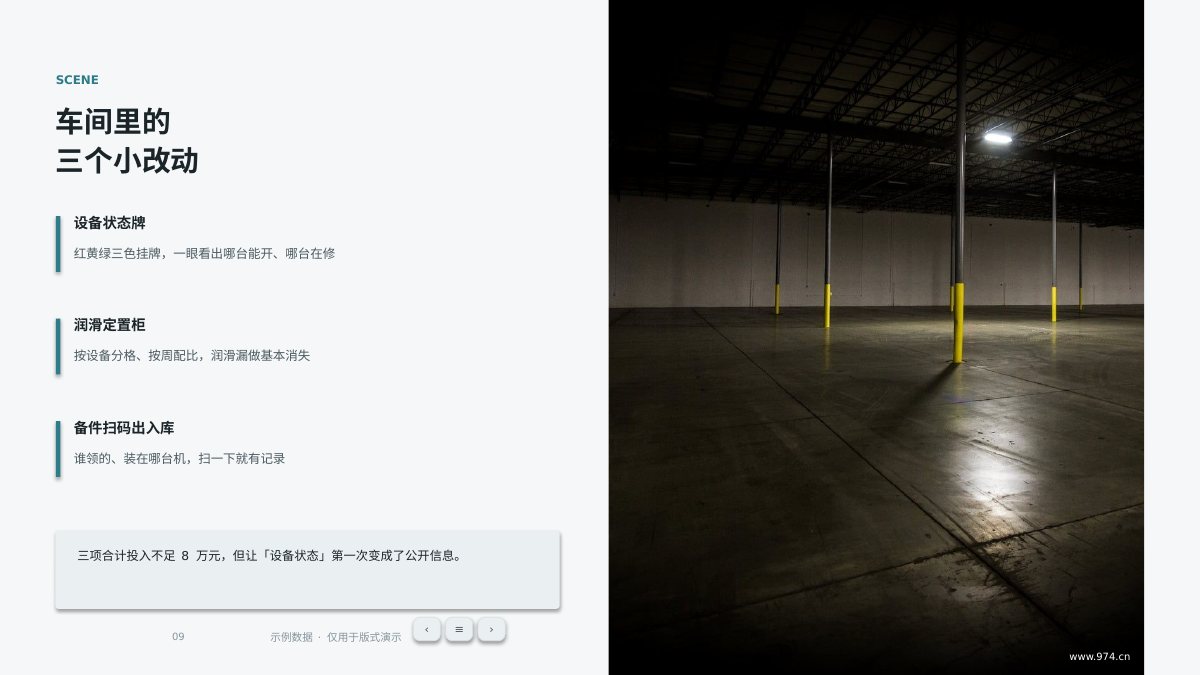 设备管理TPM年度总结 第9页