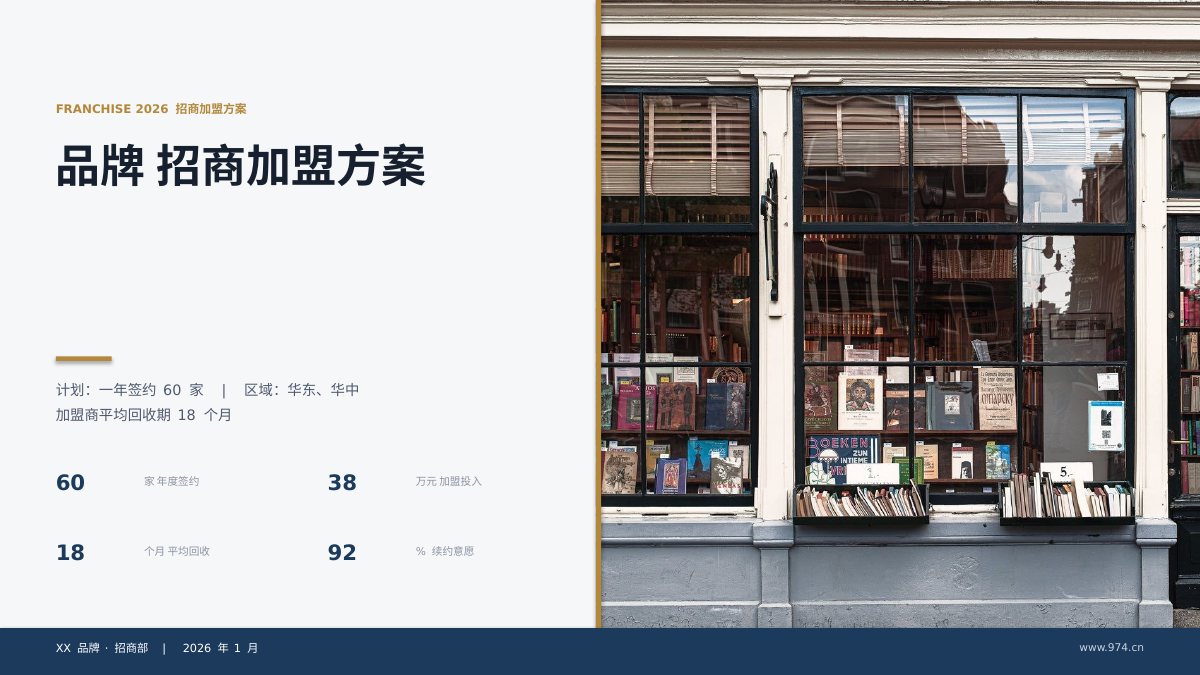 招商加盟方案 第1页