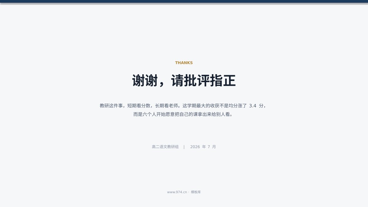 教研组学期总结 第14页