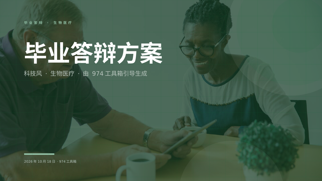 毕业答辩方案 版面预览