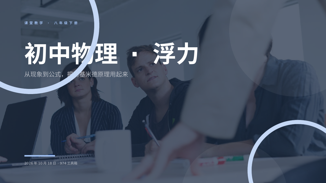 初中物理 · 浮力 版面预览